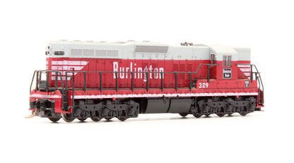 Pre-Owned 4531 SD9 Diesel Locomotive Burlington - Road #329