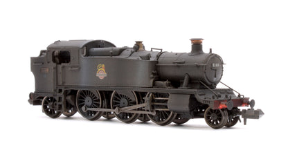 Custom Weathered Class 5101 Large Prairie British Railways BR Black (Early Crest) 2-6-2 Tank Locomotive No.5199