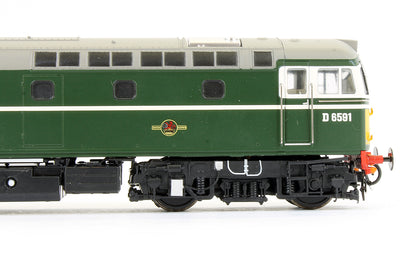 Pre-Owned BR Green Class 33/2 D6591 (Small Yellow Panels) Diesel Locomotive
