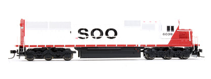 Pre-Owned Dash SD-60 Diesel Locomotive Soo Line - Road #6038