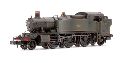 Custom Weathered Class 5101 Large Prairie British Railways BR Lined Green (Late Crest) 2-6-2 Tank Locomotive No.5101