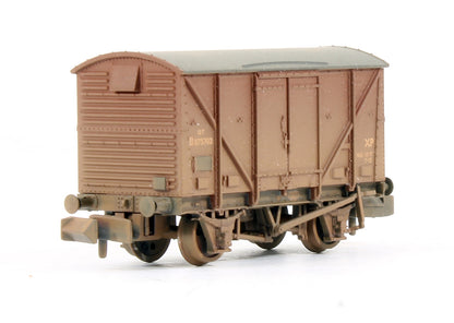 Pre-Owned Set Of 3 Plywood Fruit Vans BR Bauxite Early (Weathered)