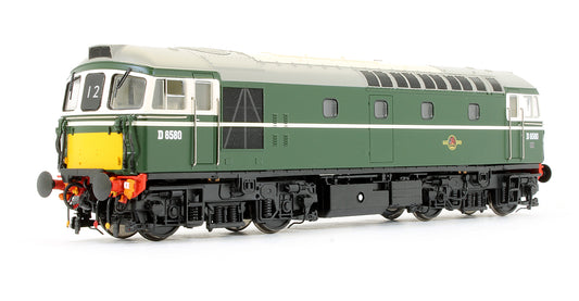 Pre-Owned BR Green Class 33/1 D6580 (Small Yellow Panels) Diesel Locomotive - DCC Fitted