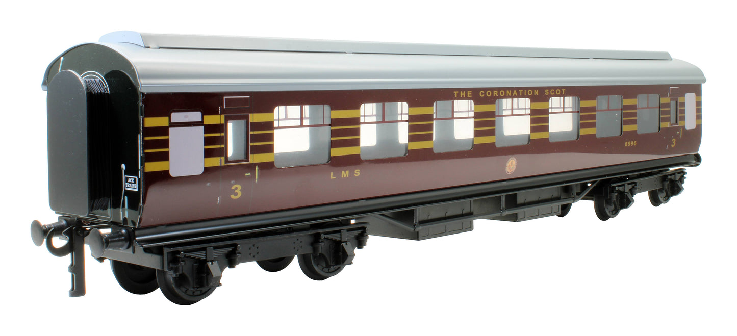 Pre-Owned LMS Maroon Coronation Scot Coach '8996'
