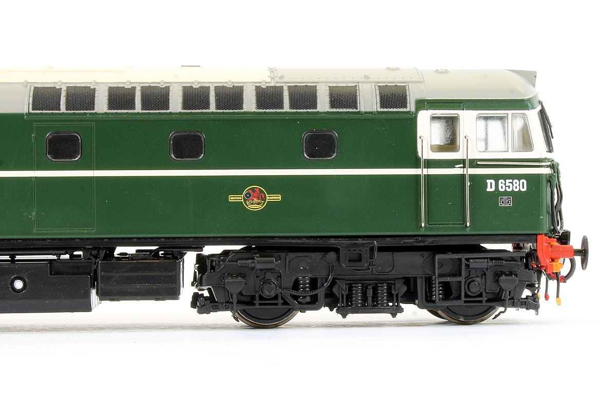 Pre-Owned BR Green Class 33/1 D6580 (Small Yellow Panels) Diesel Locomotive - DCC Fitted
