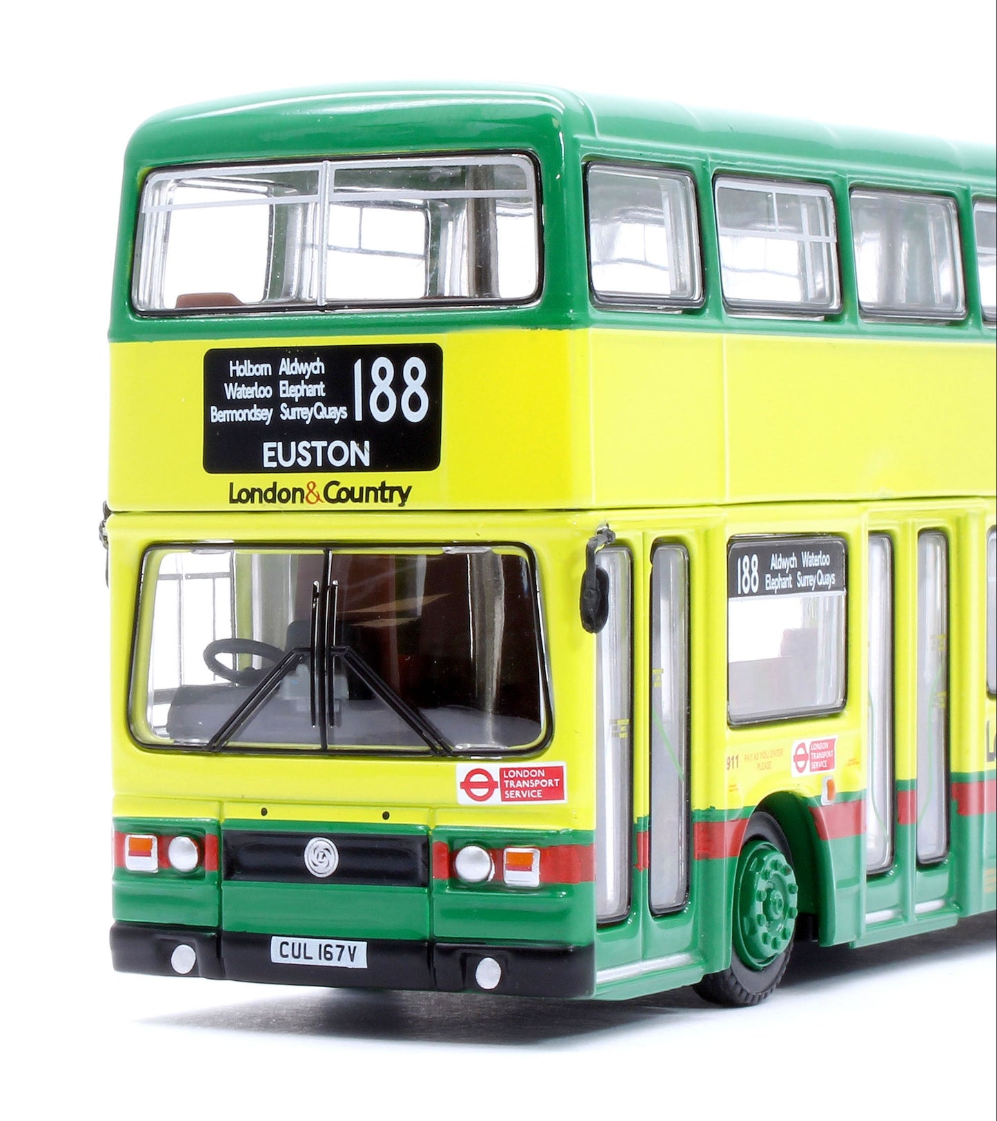 Leyland Titan B15 London & Country 911 Route 188 Euston