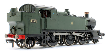 Pre-Owned 4S-041-003 Large Prairie 2-6-2 Tank Locomotive #5108 in GWR Green Shirt Button Roundel