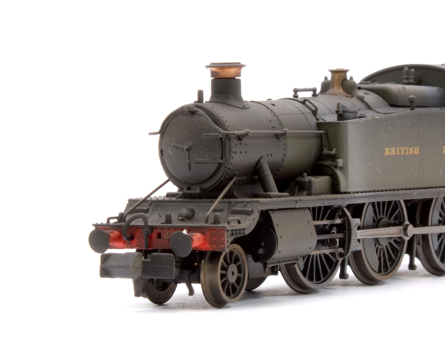 Custom Weathering Class 5101 Large Prairie British Railways BR Green 2-6-2 Tank Locomotive No.4144