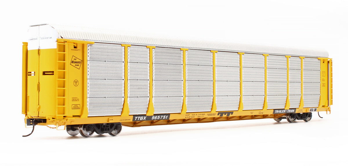 Pre-Owned 920-101315 89' Thrall Bi-Level Auto Carrier Milwaukee Road TTGX - Road #965751