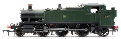 Pre-Owned 4S-041-003 Large Prairie 2-6-2 Tank Locomotive #5108 in GWR Green Shirt Button Roundel