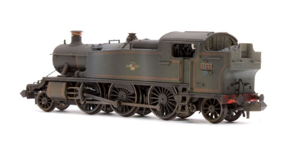 Custom Weathered Class 5101 Large Prairie British Railways BR Lined Green (Late Crest) 2-6-2 Tank Locomotive No.4141