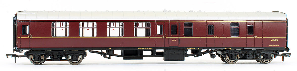 Pre-Owned 39-000W Set Of 4 BR Maroon MK1 Passenger Coaches (Exclusive Edition)