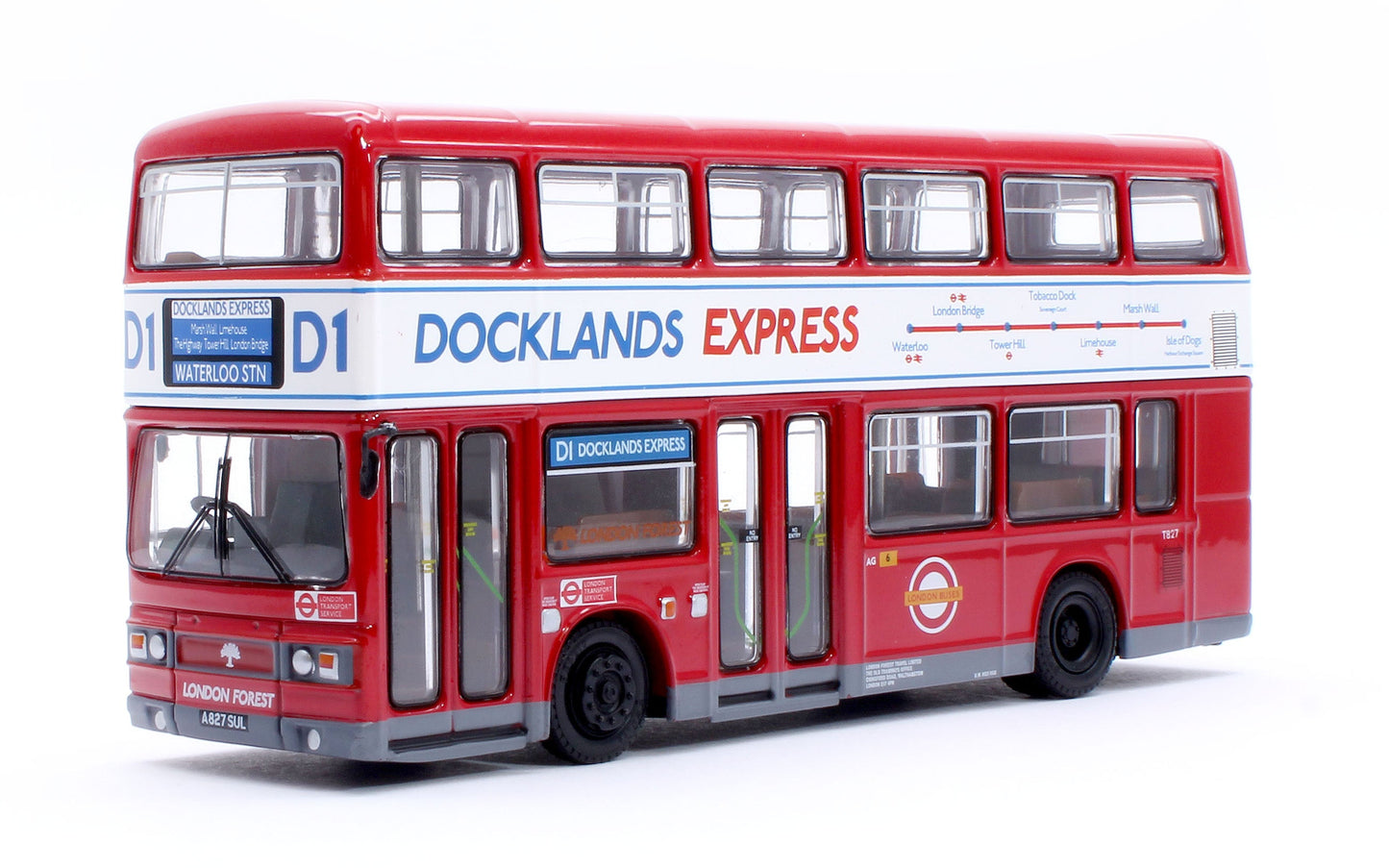 Leyland Titan B15 London Forest T82 Docklands Express D1 Waterloo Station