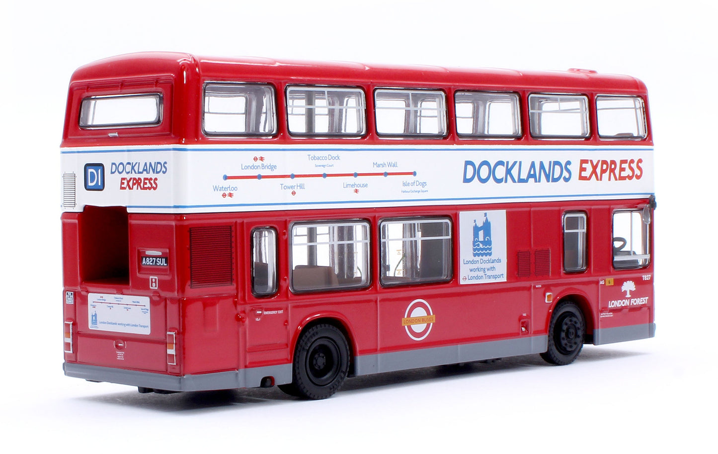 Leyland Titan B15 London Forest T82 Docklands Express D1 Waterloo Station