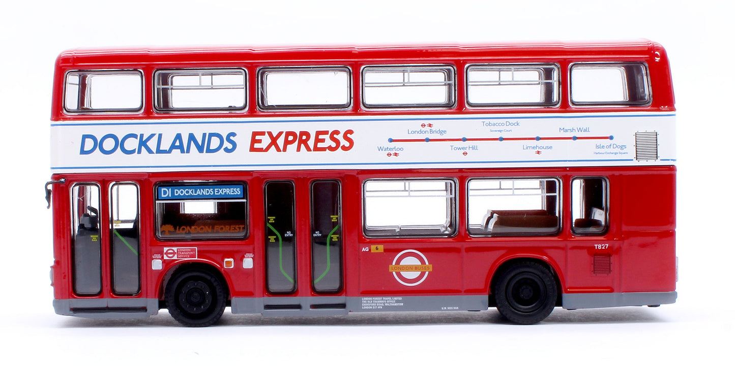 Leyland Titan B15 London Forest T82 Docklands Express D1 Waterloo Station