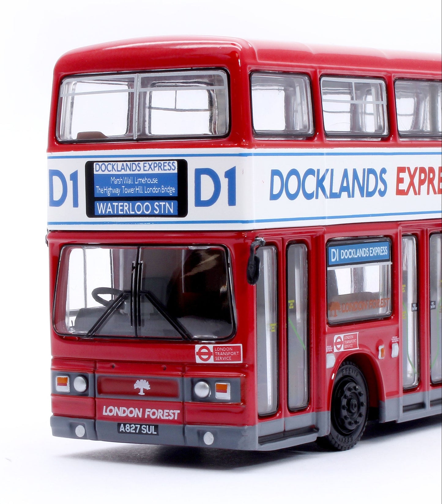 Leyland Titan B15 London Forest T82 Docklands Express D1 Waterloo Station