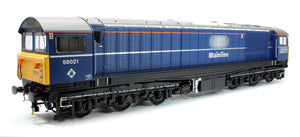 Class 58 Mainline Blue 58021 Hither Green Depot Diesel Locomotive