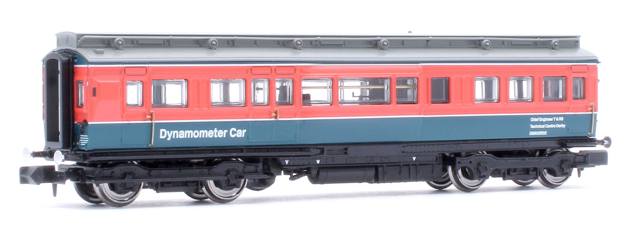 Rapido Trains UK 955004 RTC Dynamometer Car No.DB99502 – Rails