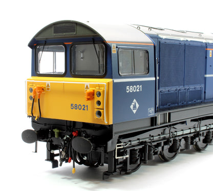 Class 58 Mainline Blue 58021 Hither Green Depot Diesel Locomotive