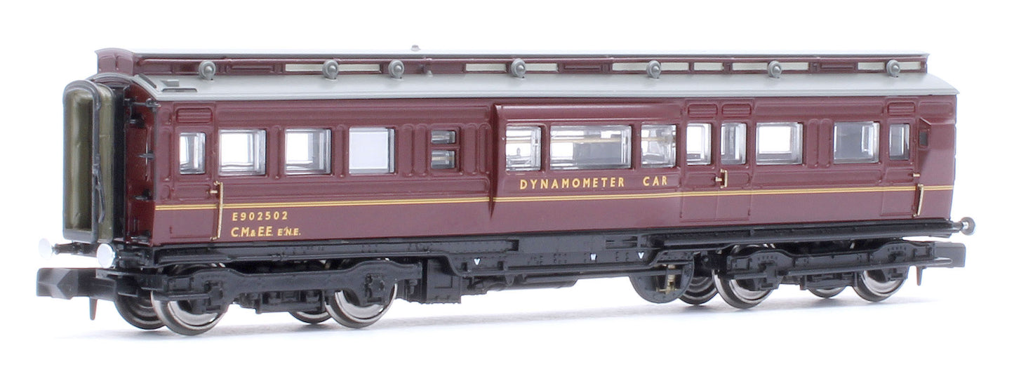 BR Lined Maroon Dynamometer Car E902502
