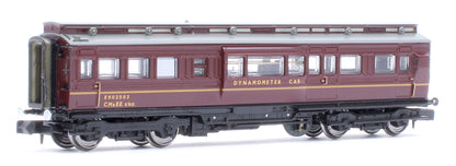 BR Lined Maroon Dynamometer Car E902502
