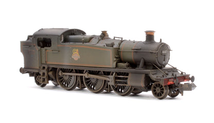 Custom Weathered Class 5101 Large Prairie British Railways BR Lined Green (Early Crest) 2-6-2 Tank Locomotive No.4167