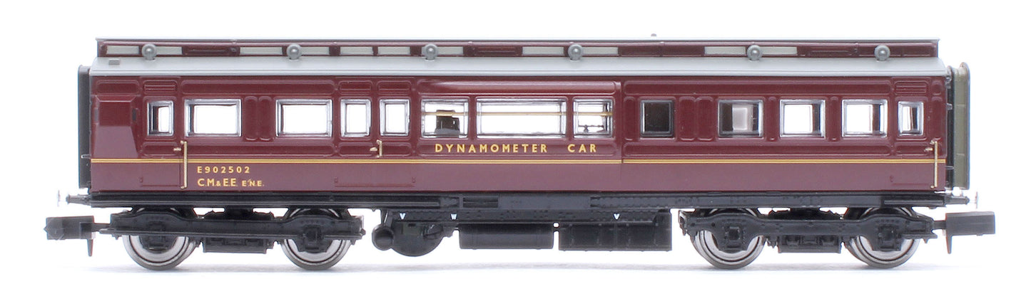 BR Lined Maroon Dynamometer Car E902502