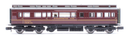 BR Lined Maroon Dynamometer Car E902502