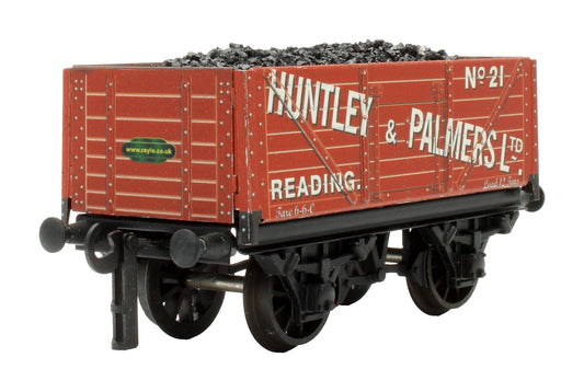 Pre-Owned 7 Plank Wagon Huntley & Palmers 'No. 21'