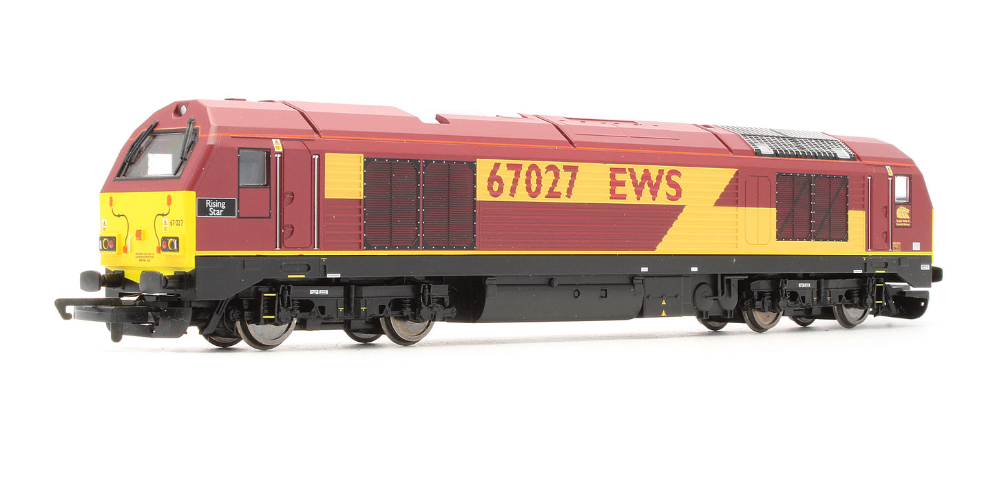 Pre-Owned EWS Class 67027 'Rising Star' Diesel Locomotive - DCC Sound