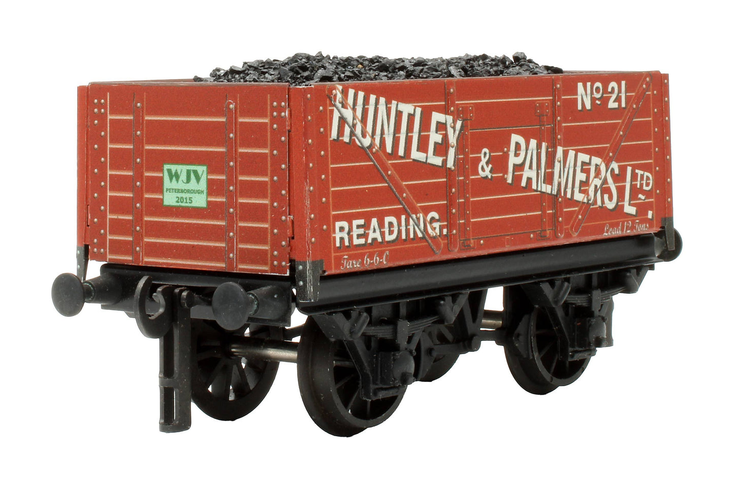 Pre-Owned 7 Plank Wagon Huntley & Palmers 'No. 21'