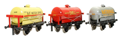 Pre-Owned BL99035 Set of 3x Private Owner Tank Wagons