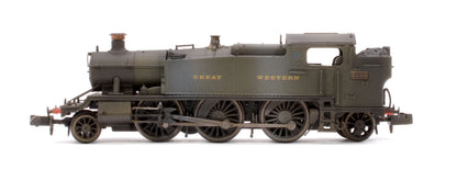 Custom Weathered Class 5101 Large Prairie Great Western GWR Green 2-6-2 Tank Locomotive No.5164