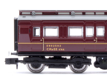 BR Lined Maroon Dynamometer Car E902502