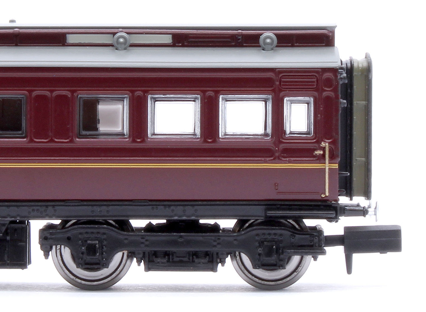 BR Lined Maroon Dynamometer Car E902502