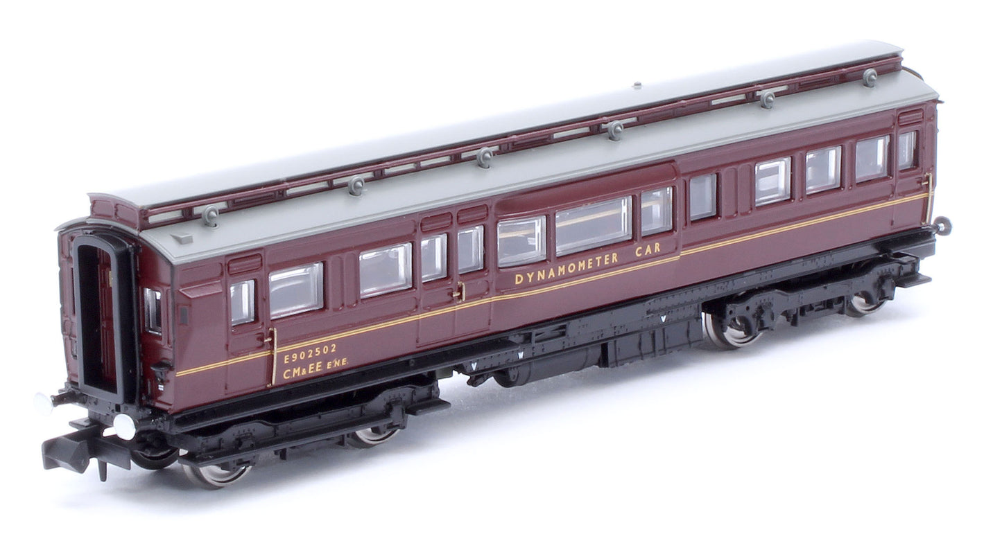 BR Lined Maroon Dynamometer Car E902502