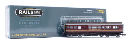 BR Lined Maroon Dynamometer Car E902502