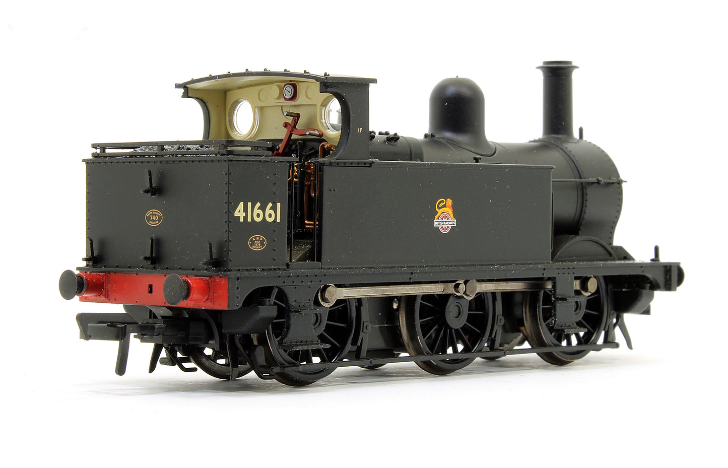 Pre-Owned 31-431 Midland Class 1F 41661 BR Black Early Emblem Steam Locomotive - DCC Fitted