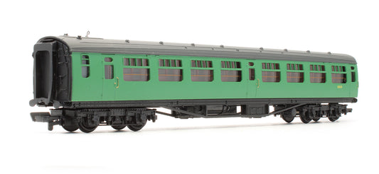 Pre-Owned BR Malachite Green 63ft Bulleid Corridor 2nd Coach 'S82S'