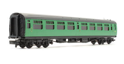 Pre-Owned 34-525 BR Malachite Green 63ft Bulleid Corridor 2nd Coach 'S82S'