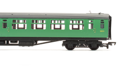 Pre-Owned 34-525 BR Malachite Green 63ft Bulleid Corridor 2nd Coach 'S82S'