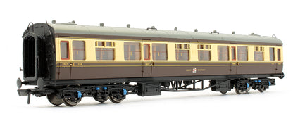 Pre-Owned GWR Chocolate & Cream 60ft Collett 1st & 3rd Composite Coach '7318'