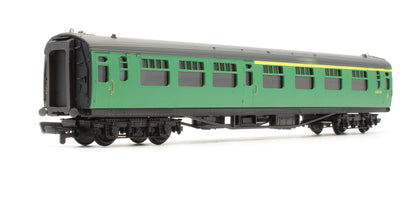 34-550 Pre-Owned BR Malachite Green 63ft Bulleid Corridor Composite Coach 'S5871S'