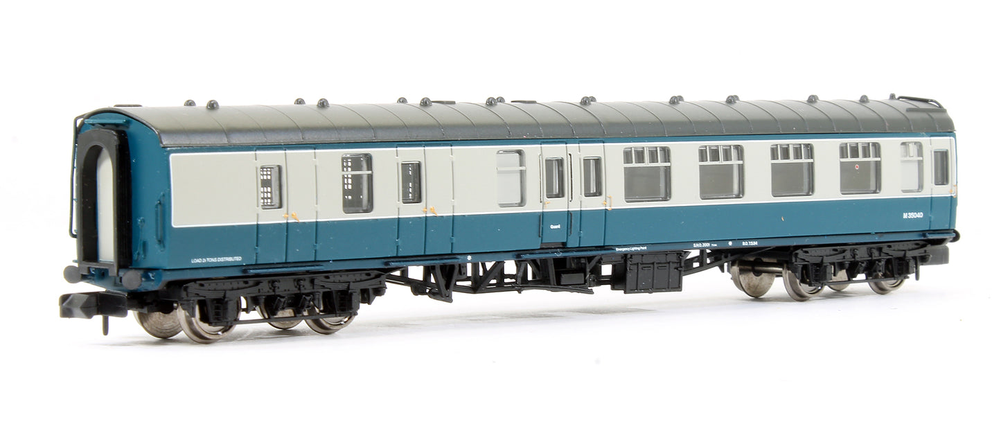 Pre-Owned MK1 BSK Brake Second Corridor Coach BR Blue & Grey M35040