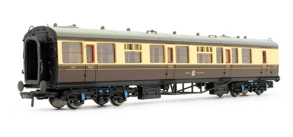 Pre-Owned GWR Chocolate & Cream 60ft Collett 1st & 3rd Brake Composite Coach '7060'