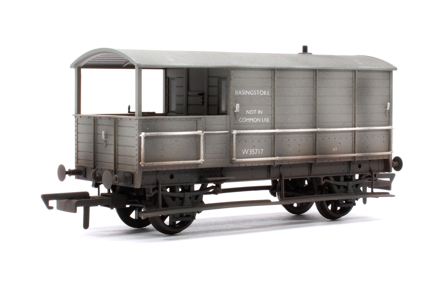 Toad Brake Van BR Toad 4 Wheel Basingstoke 35717 - Weathered