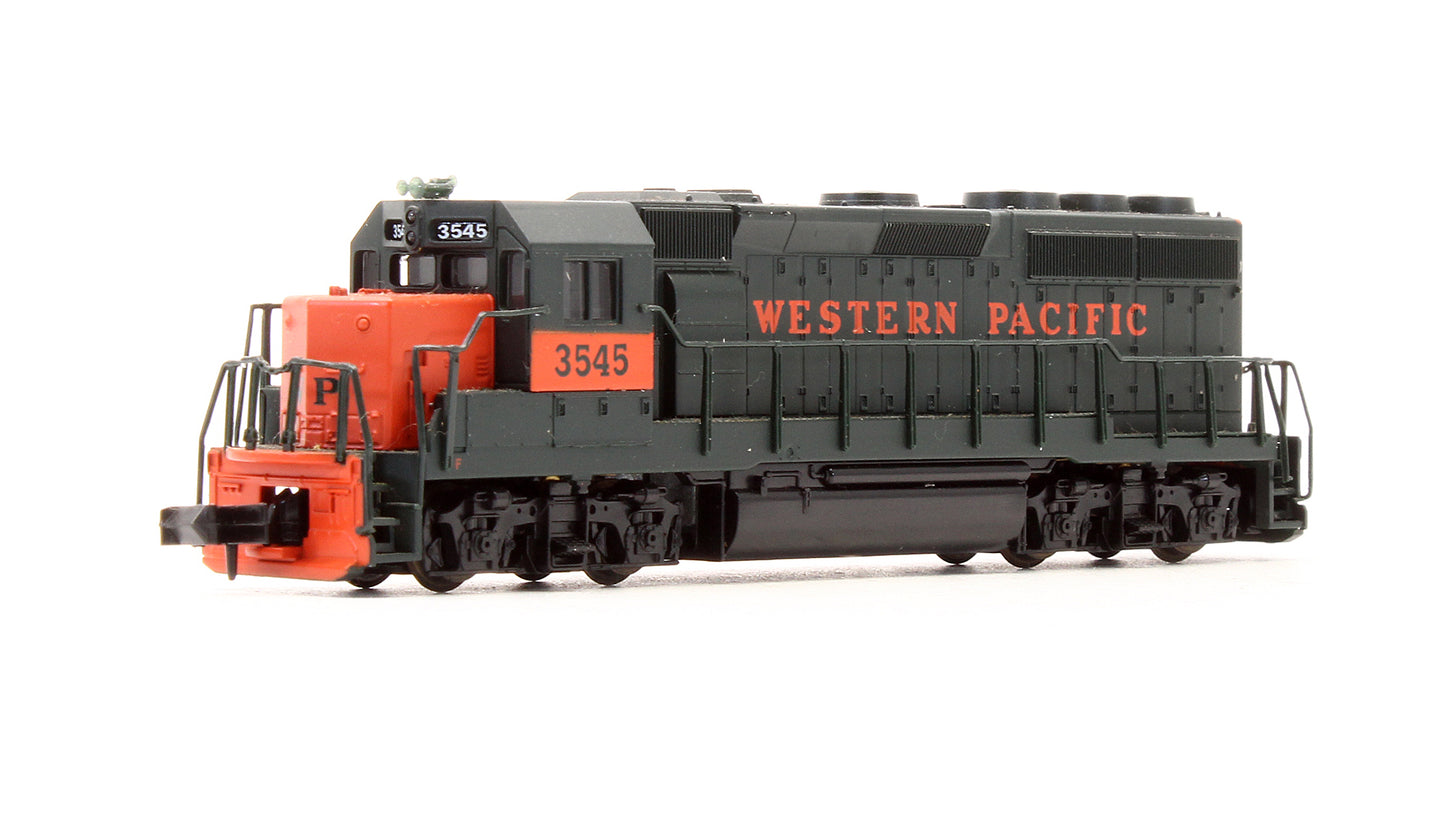 Pre-Owned 48627 GP40-2 Diesel Locomotive Western Pacific - Road #3545