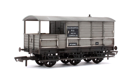 Toad Brake Van BR 6 Wheel Wolverhampton 56962 - Weathered