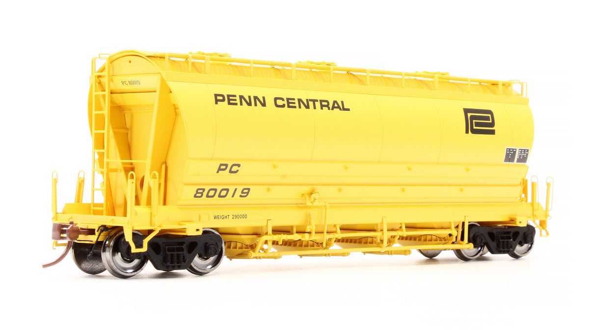 Pre-Owned 133009-1 ACF Flexi-Flo Hopper Scale Test Car Penn Central - Road #80019