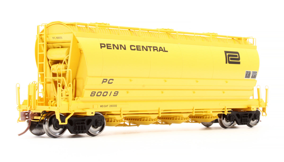 Pre-Owned 133009-1 ACF Flexi-Flo Hopper Scale Test Car Penn Central - Road #80019